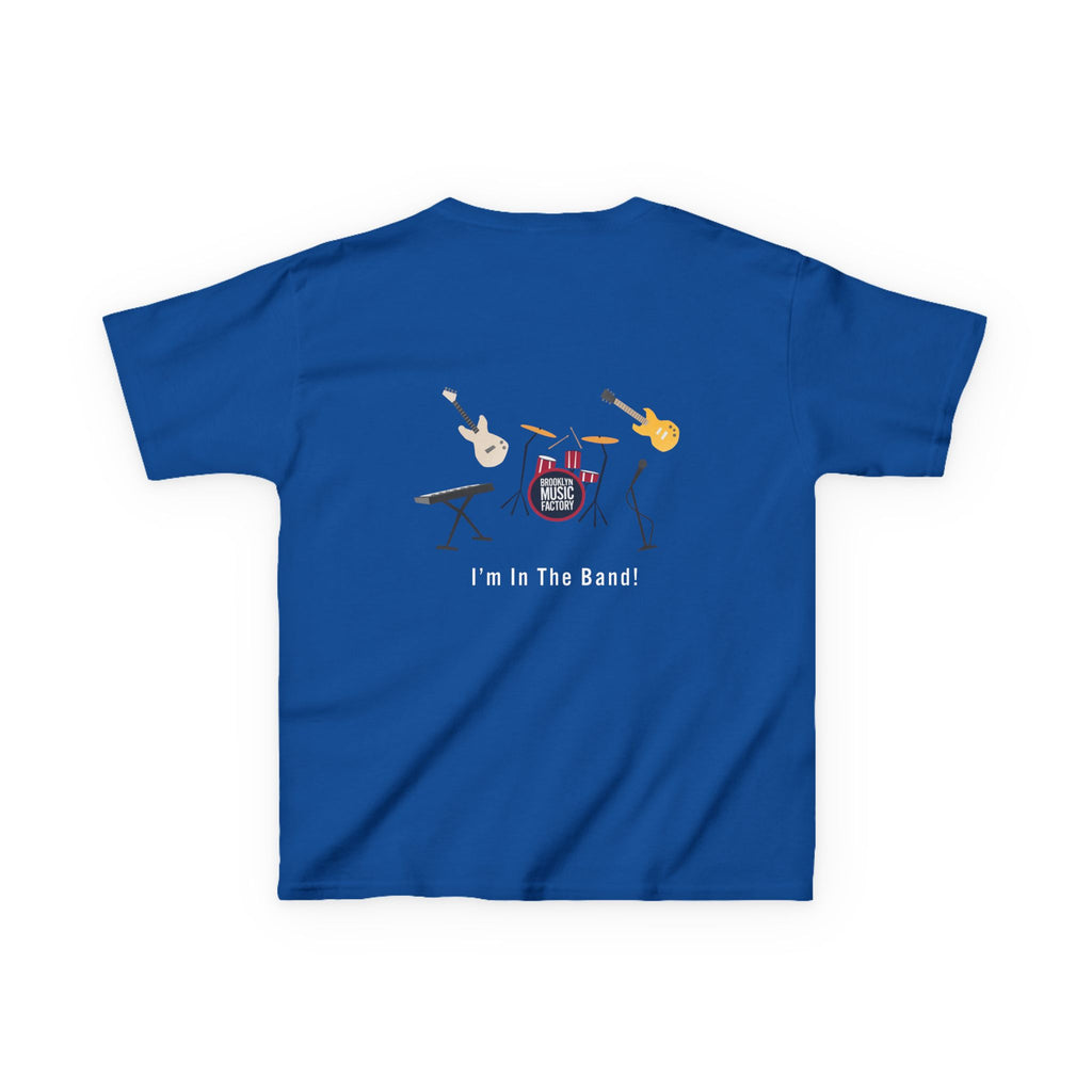 ONLINE ONLY Kids Tee — 'I'm In The Band' Cartoon Band Graphic Kids T-Shirt