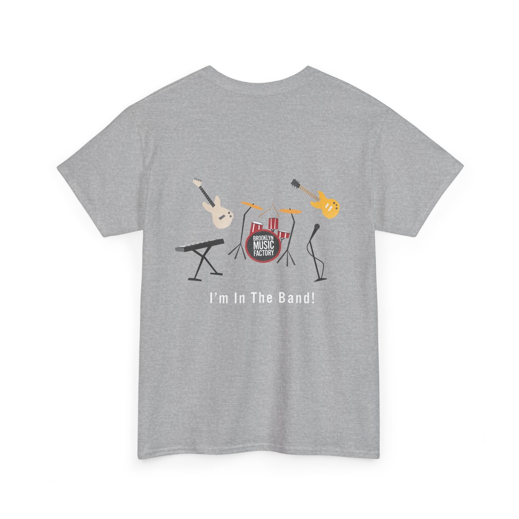 ONLINE ONLY Band Instrument Graphic Tee — "I’m In The Band" Cotton T-Shirt