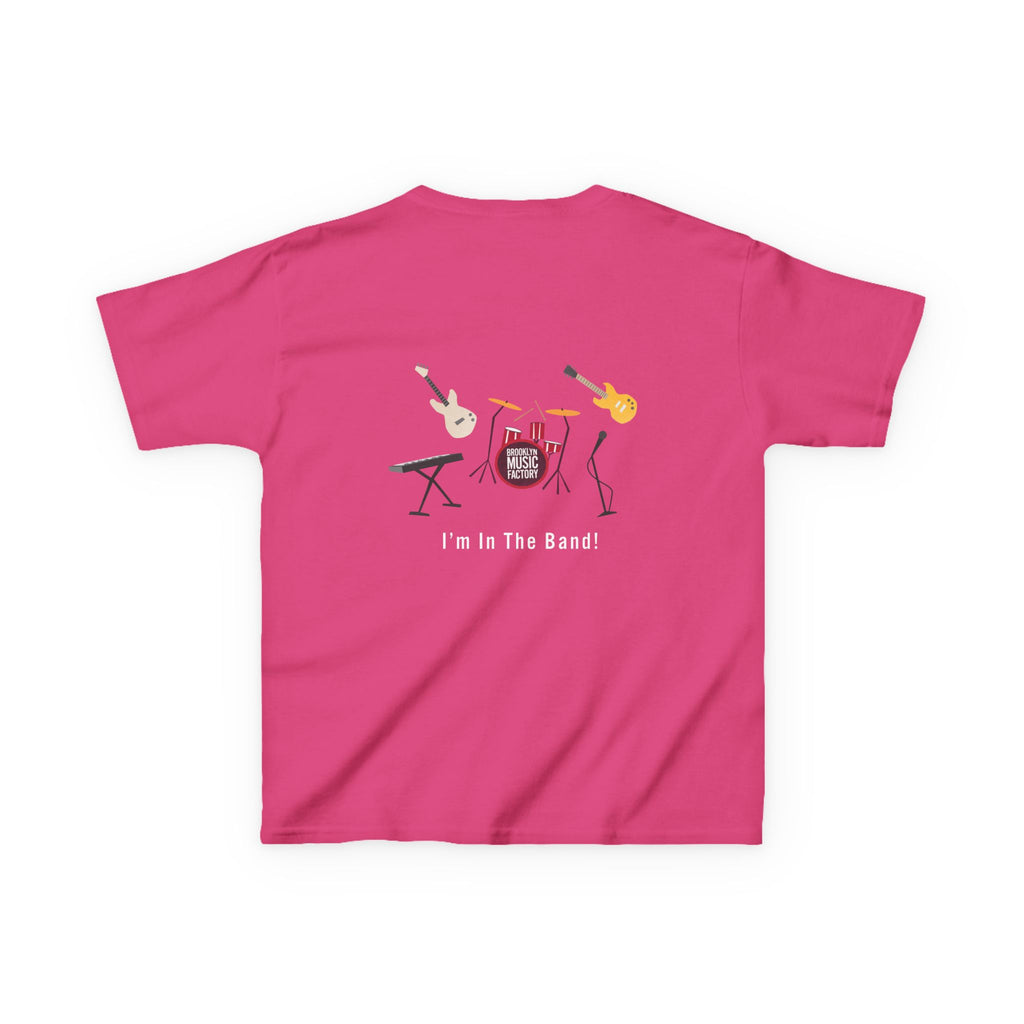 ONLINE ONLY Kids Tee — 'I'm In The Band' Cartoon Band Graphic Kids T-Shirt