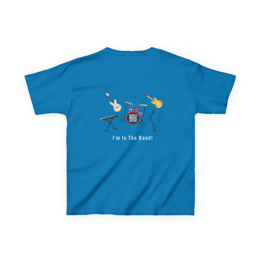 ONLINE ONLY Kids Tee — 'I'm In The Band' Cartoon Band Graphic Kids T-Shirt
