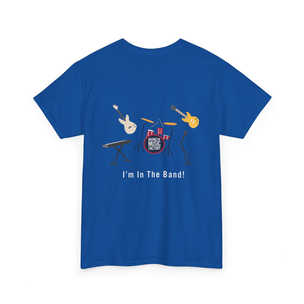 ONLINE ONLY Band Instrument Graphic Tee — "I’m In The Band" Cotton T-Shirt