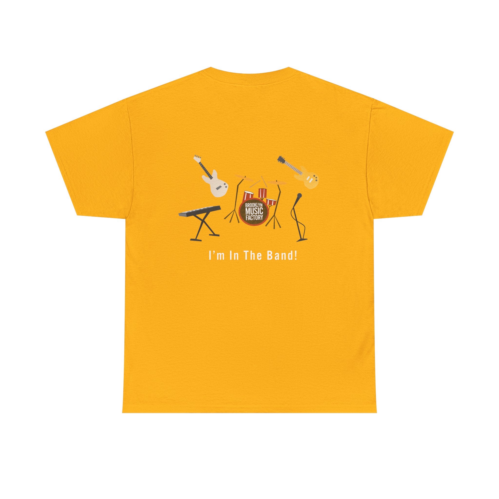 ONLINE ONLY Band Instrument Graphic Tee — "I’m In The Band" Cotton T-Shirt
