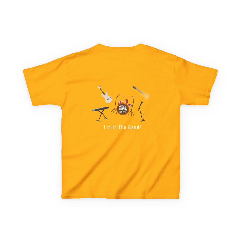 ONLINE ONLY Kids Tee — 'I'm In The Band' Cartoon Band Graphic Kids T-Shirt