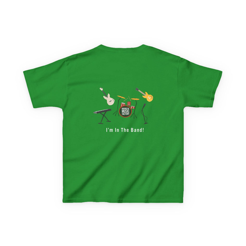 ONLINE ONLY Kids Tee — 'I'm In The Band' Cartoon Band Graphic Kids T-Shirt