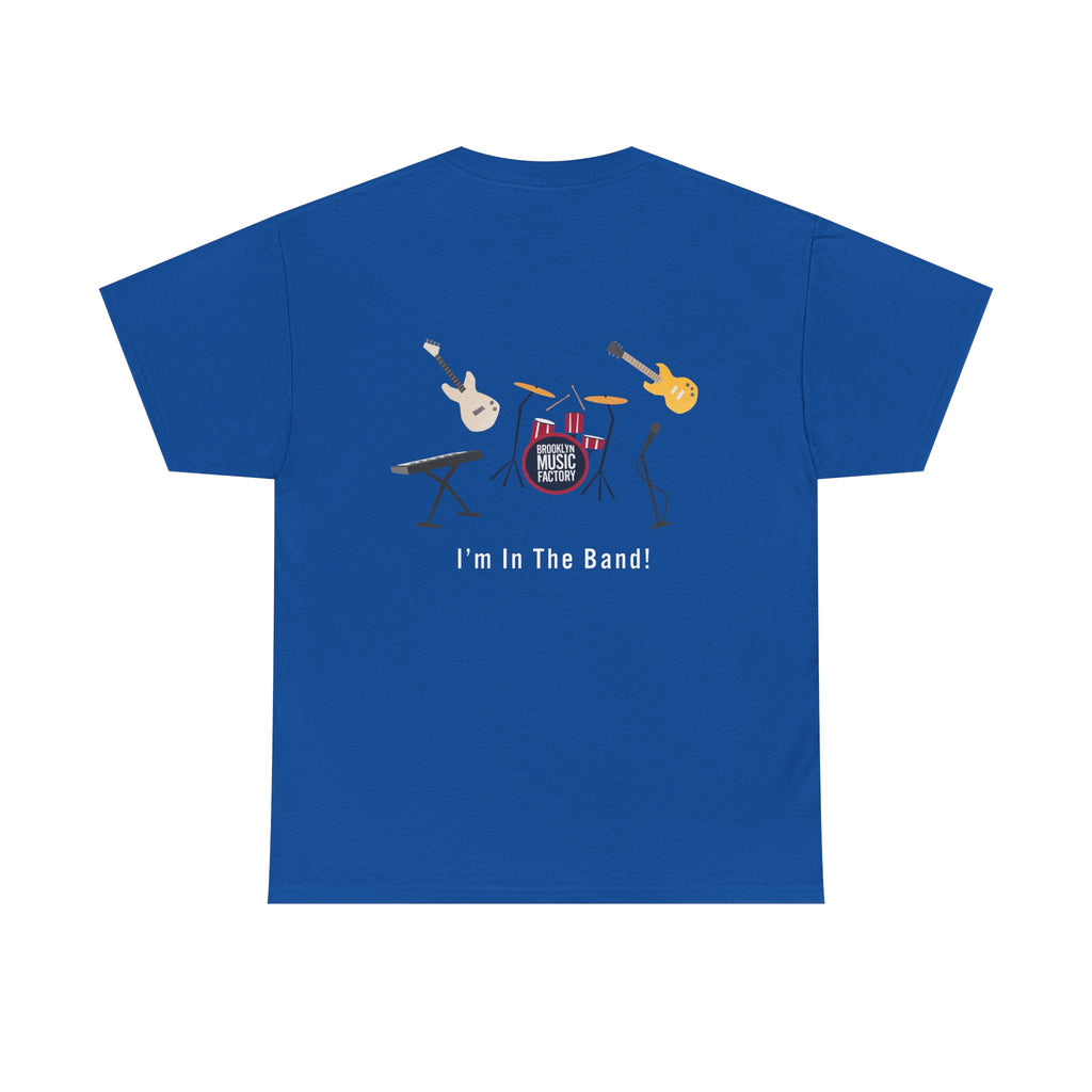 ONLINE ONLY Band Instrument Graphic Tee — "I’m In The Band" Cotton T-Shirt