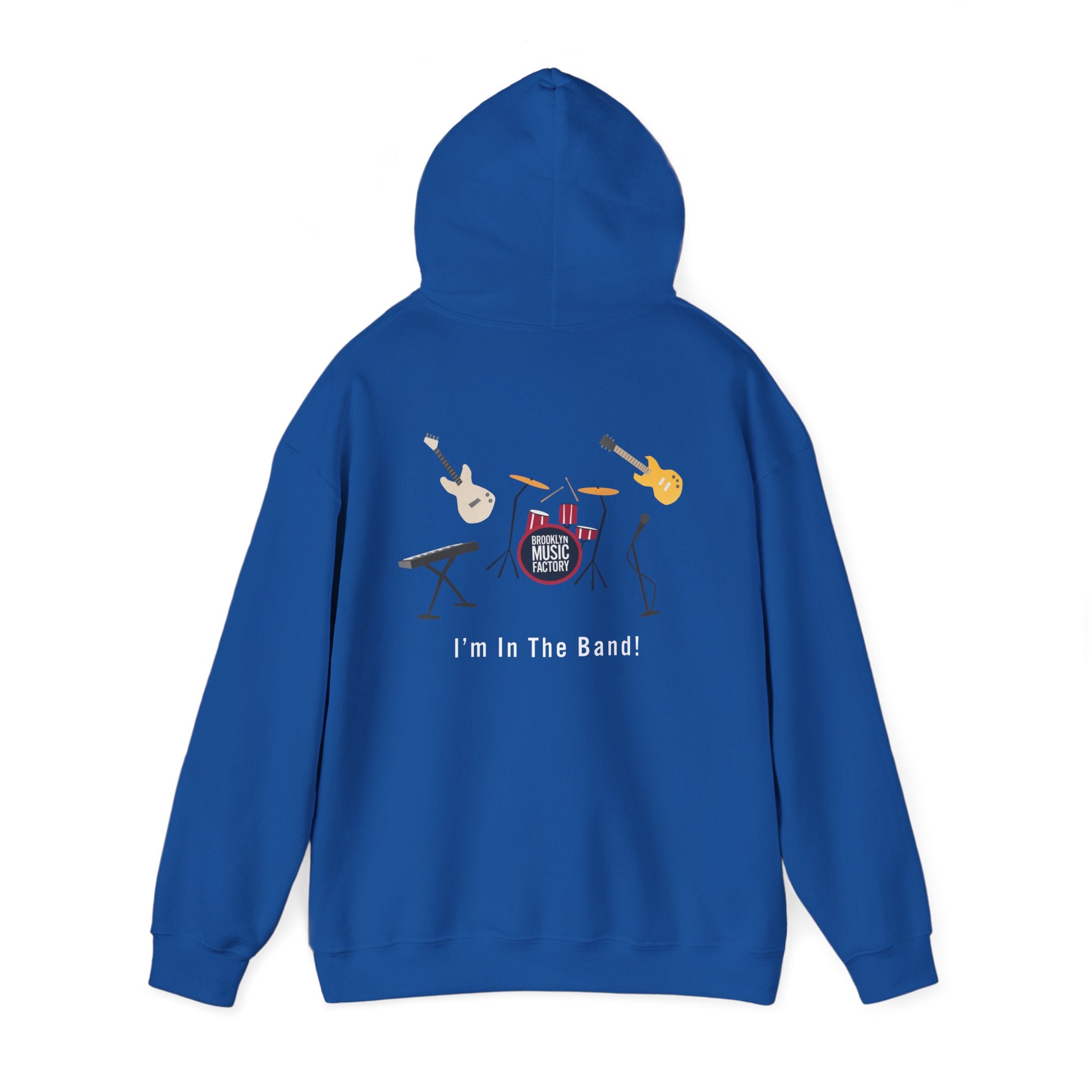 ONLINE ONLY: Band Instrument Hoodie - "I'm In The Band" Music Crew Sweatshirt