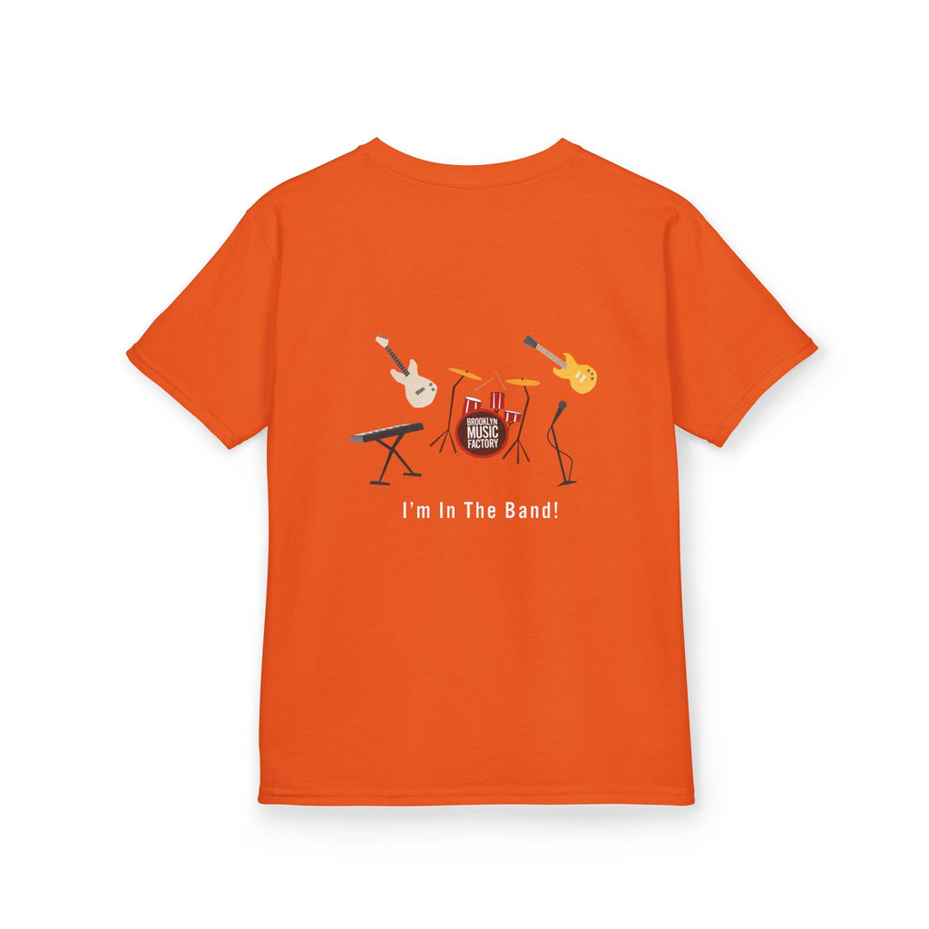 ONLINE ONLY Kids Tee — 'I'm In The Band' Cartoon Band Graphic Kids T-Shirt