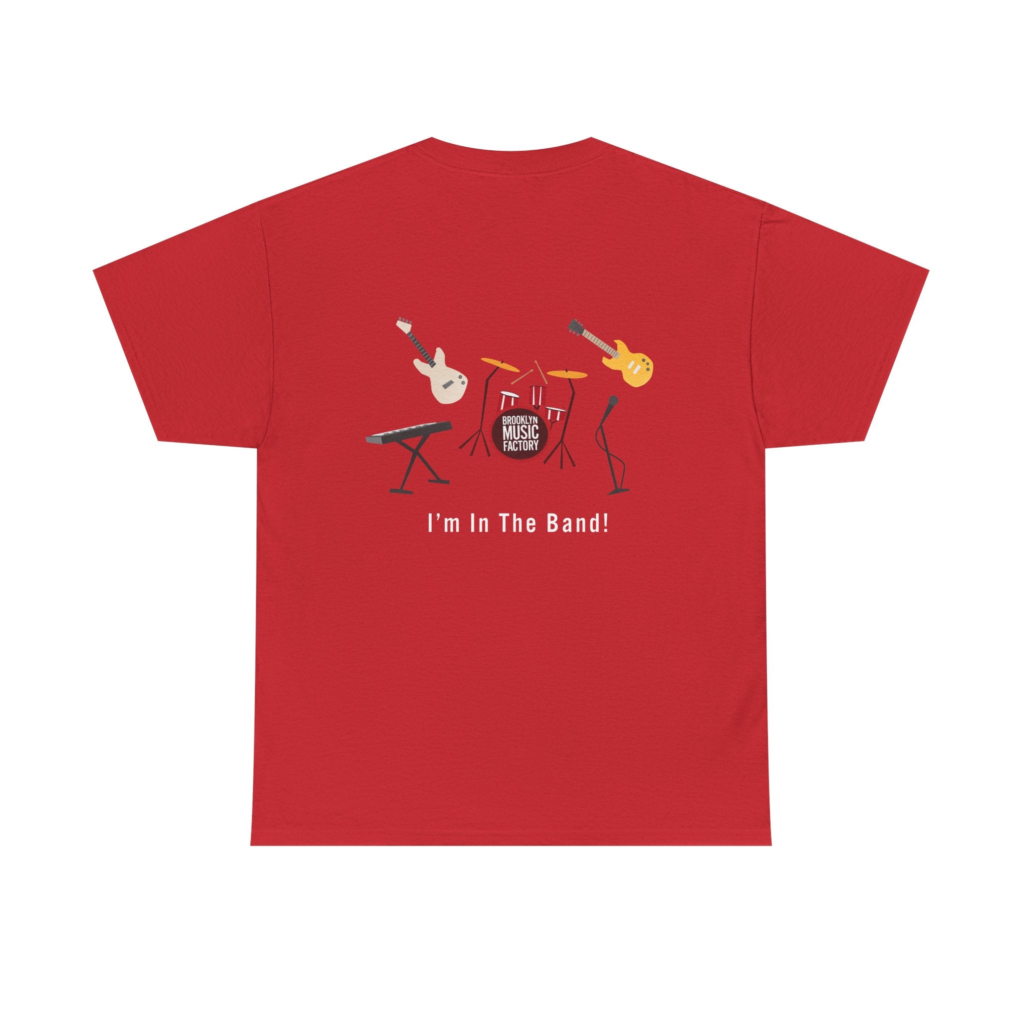 ONLINE ONLY Band Instrument Graphic Tee — "I’m In The Band" Cotton T-Shirt