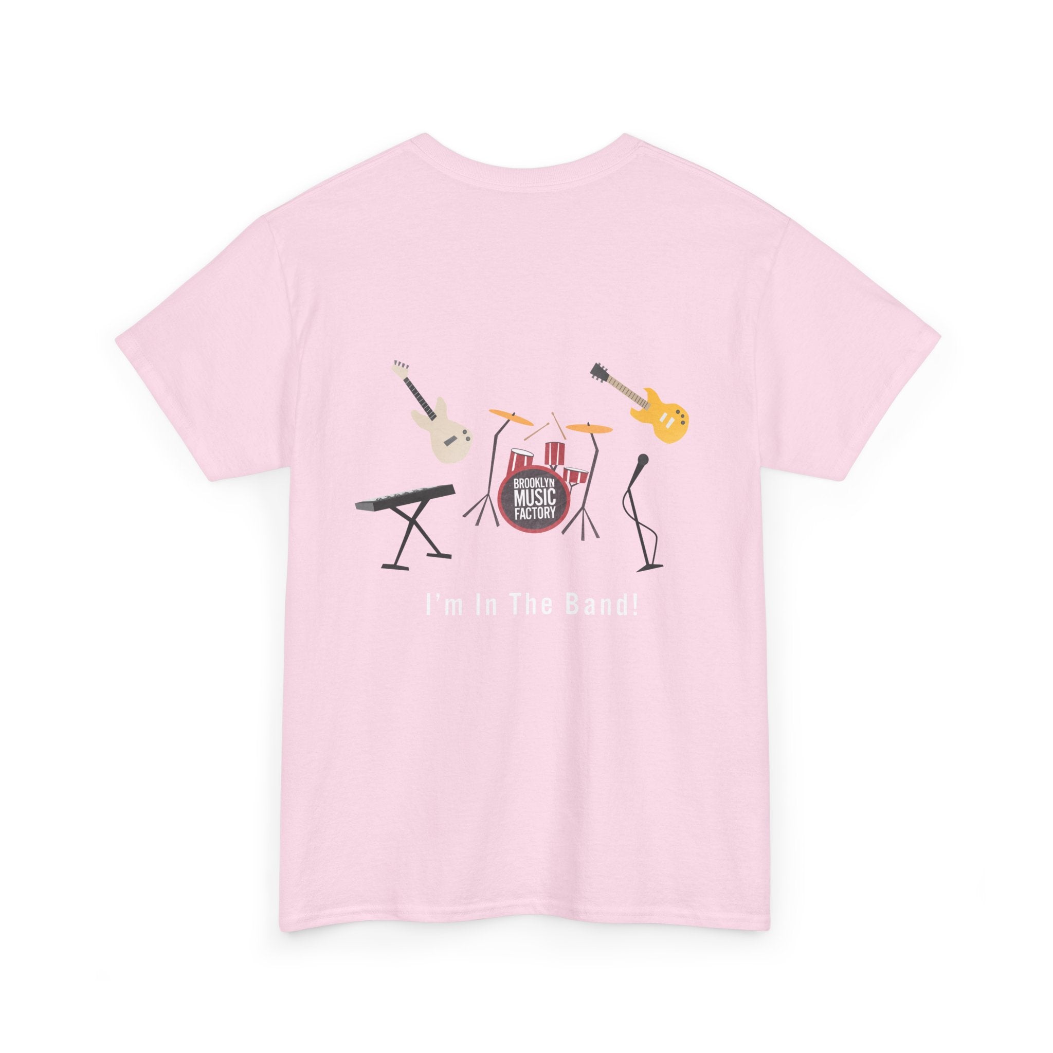ONLINE ONLY Band Instrument Graphic Tee — "I’m In The Band" Cotton T-Shirt