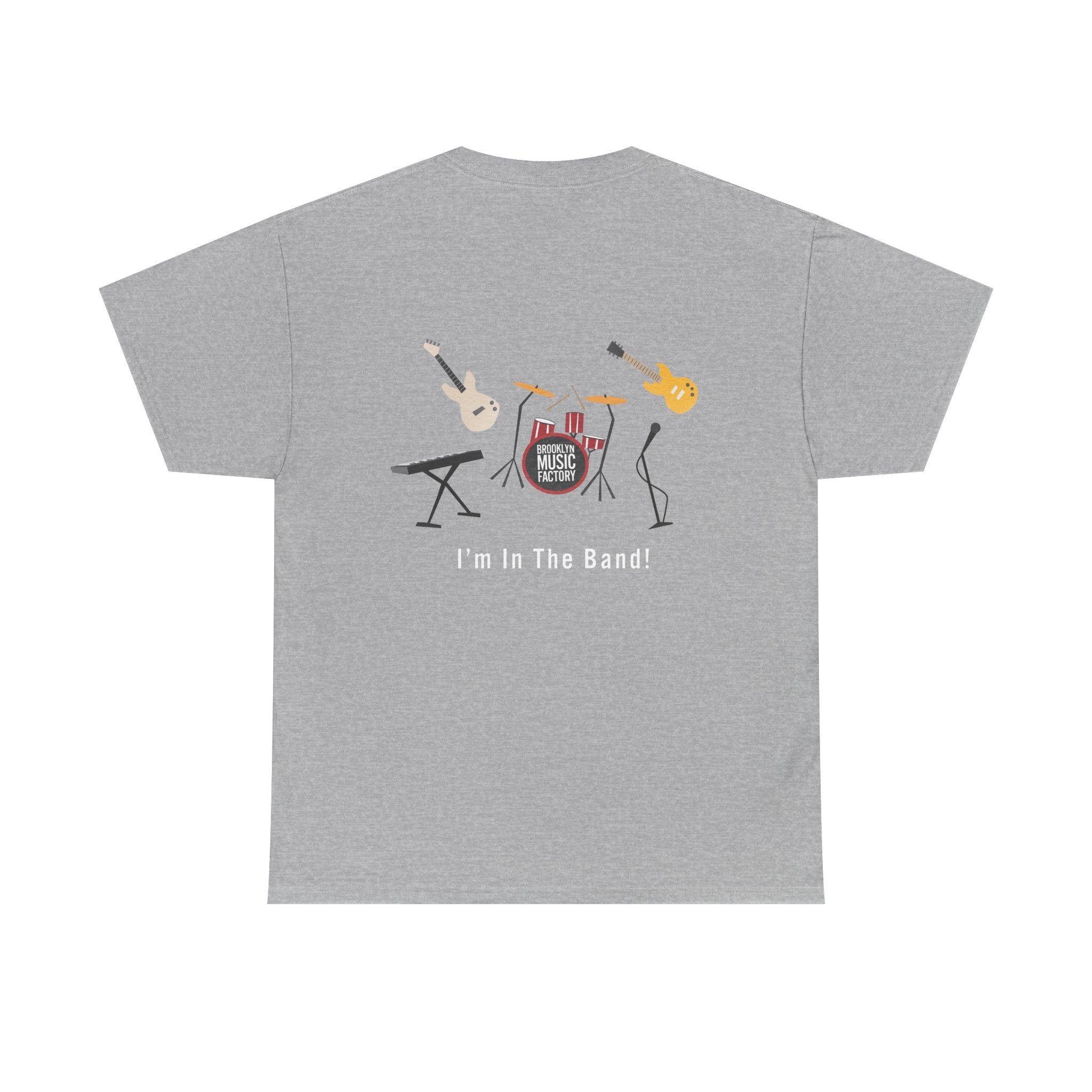 ONLINE ONLY Band Instrument Graphic Tee — "I’m In The Band" Cotton T-Shirt